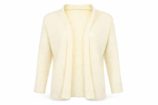 Womens UK Size 12 Studio Beige Cardigan Jumper
