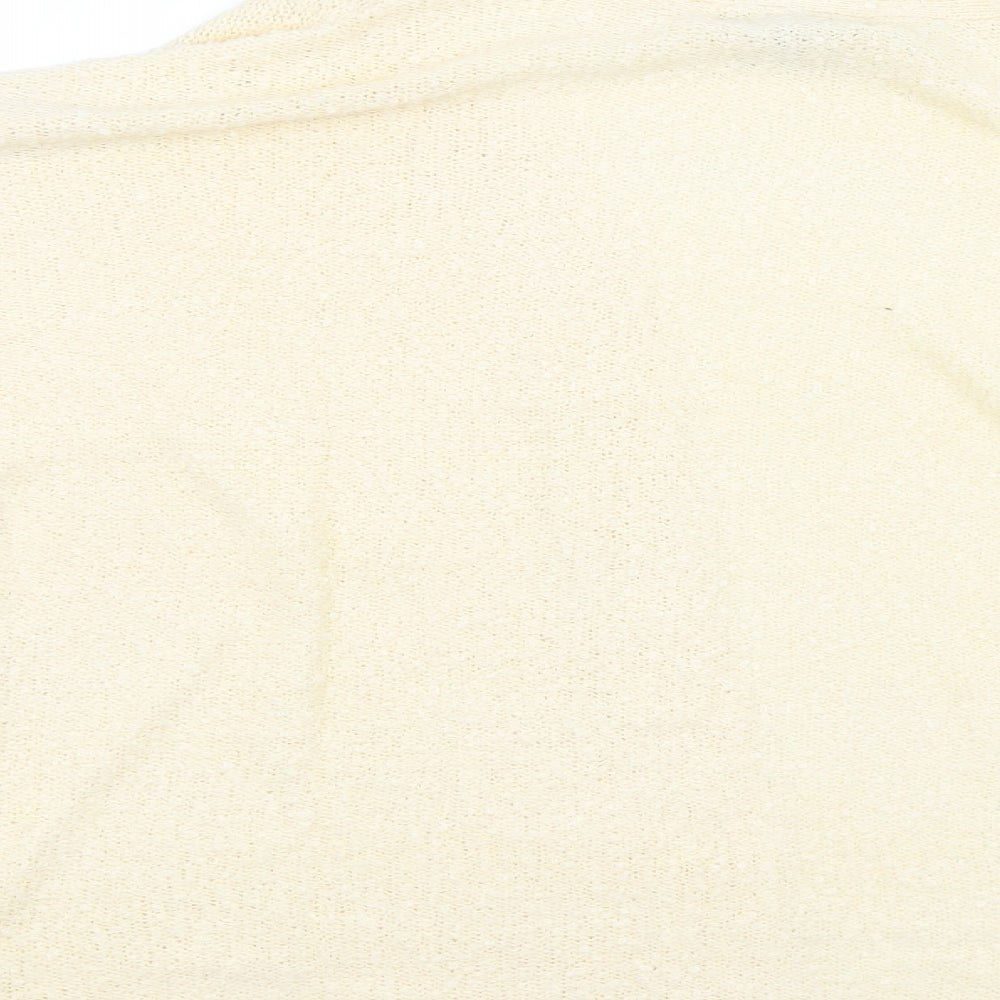 Womens UK Size 12 Studio Beige Cardigan Jumper