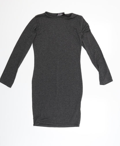 Additional front view of Fashion Brickstar women’s grey jumper, size M