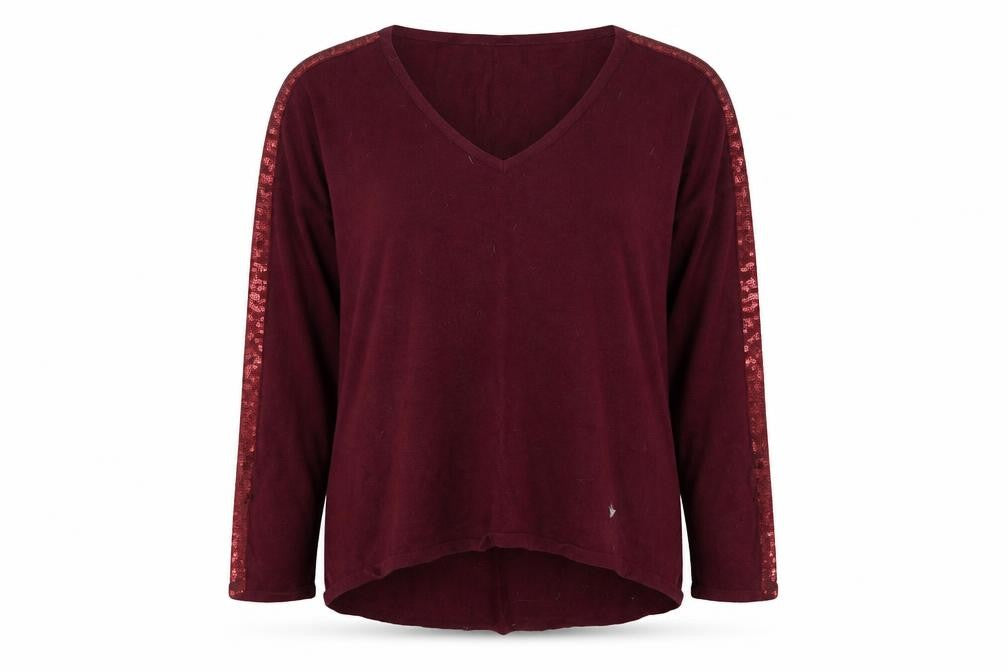 Womens UK Size 14 George Red Pullover Jumper