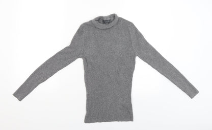 Primark Womens Grey   Pullover Jumper Size M