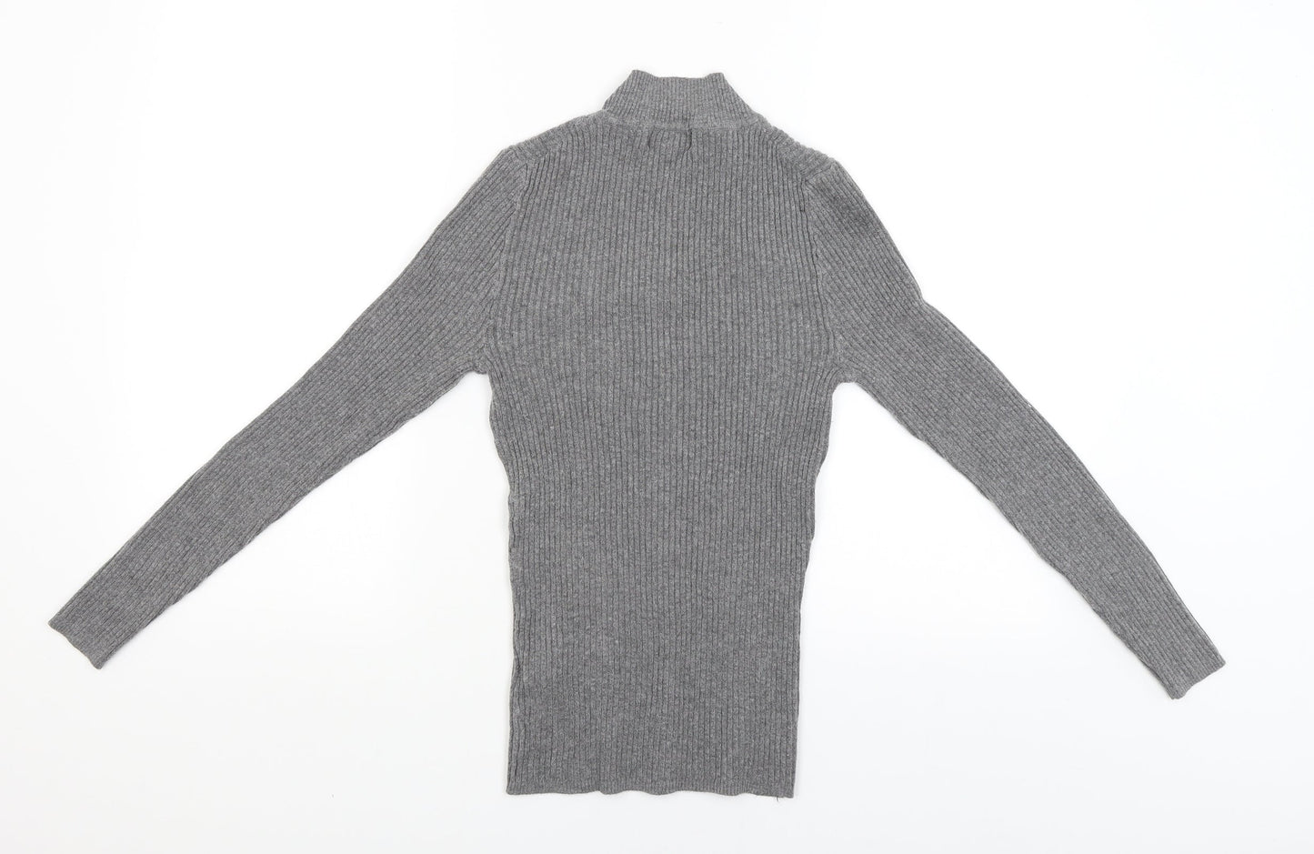 Primark Womens Grey   Pullover Jumper Size M