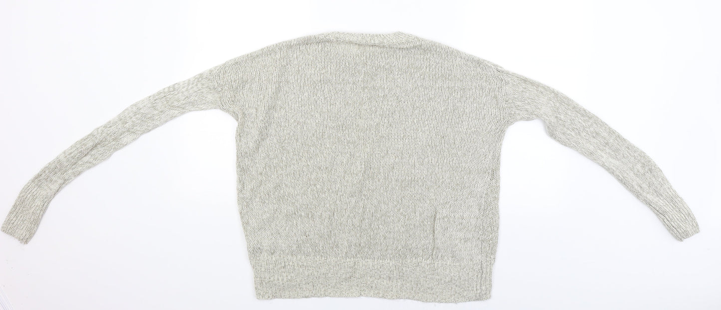 Womens UK Size S New Look Beige Pullover Jumper