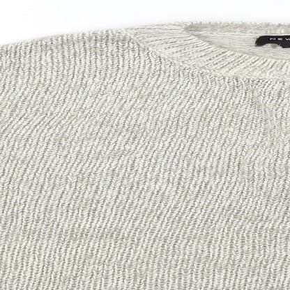 Womens UK Size S New Look Beige Pullover Jumper