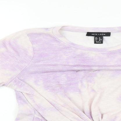Womens UK Size 8 New Look Pink Pullover Jumper