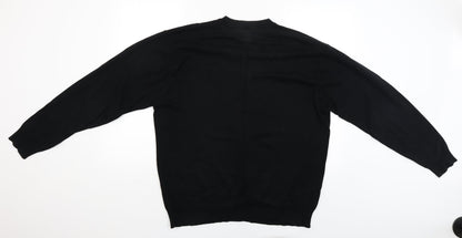Authentic Mens Black   Pullover Jumper Size XL