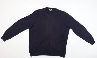 Womens UK Size XL M&S Blue Pullover Jumper