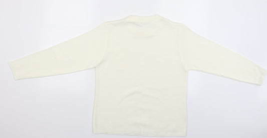 Classics Womens Beige   Pullover Jumper Size M