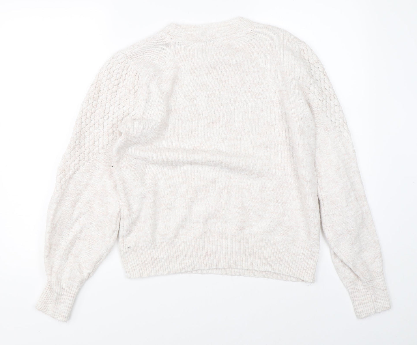 George Womens Beige   Pullover Jumper Size M