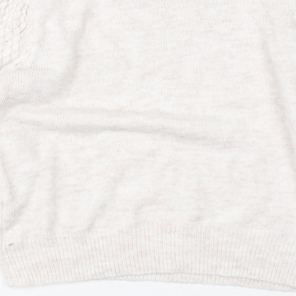 George Womens Beige   Pullover Jumper Size M