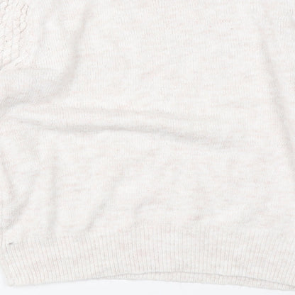 George Womens Beige   Pullover Jumper Size M