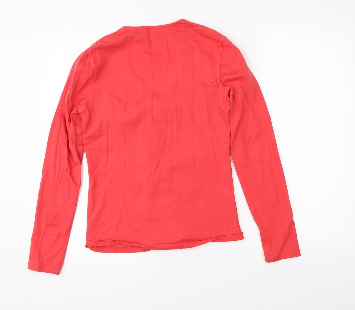 Back view of Laura Ahsley women’s pink jumper, size UK 12
