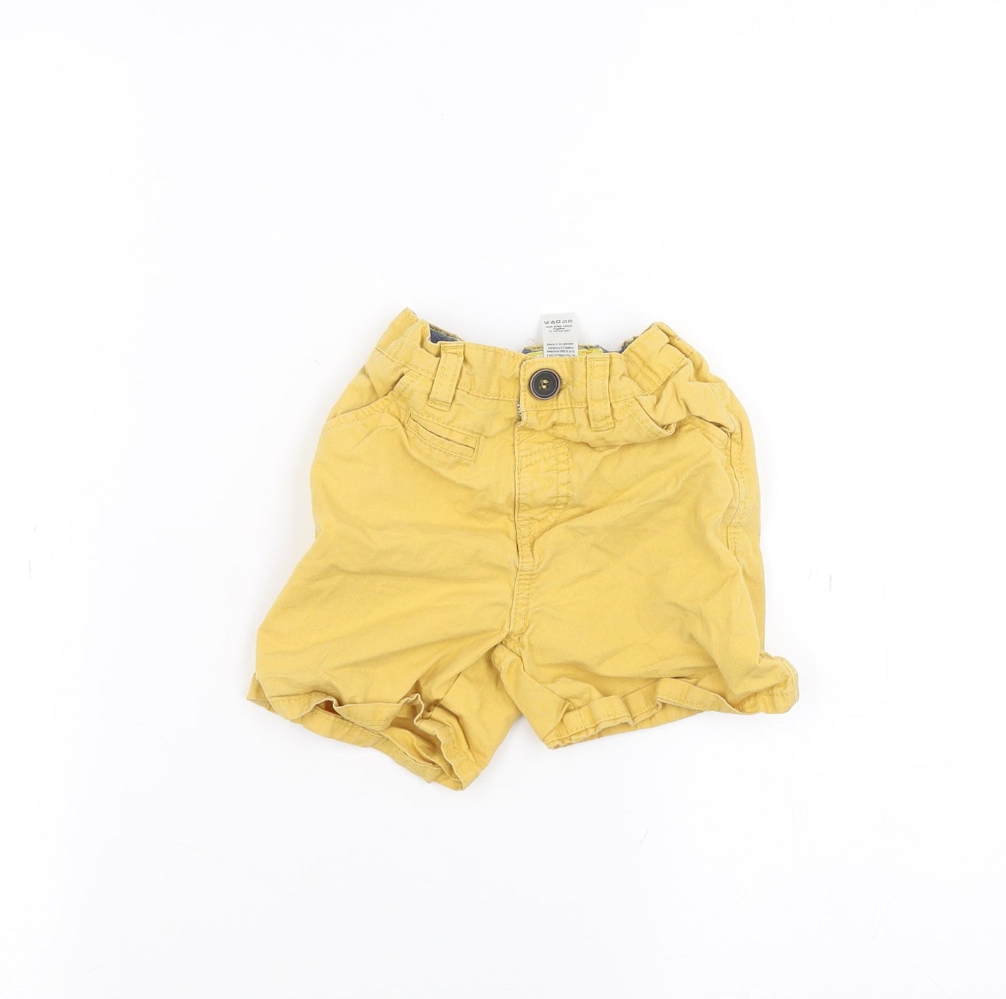 TU Baby Yellow   Cropped Trousers Size 12-18 Months