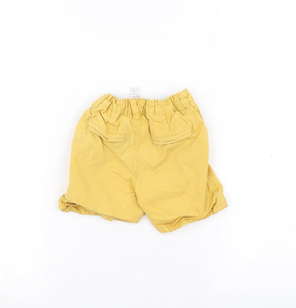 TU Baby Yellow   Cropped Trousers Size 12-18 Months
