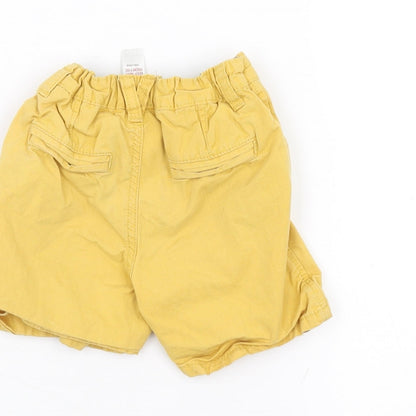TU Baby Yellow   Cropped Trousers Size 12-18 Months