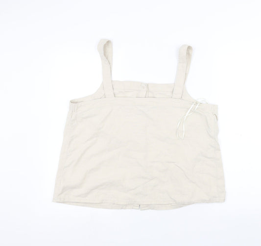 Papaya Womens White   Basic T-Shirt Size 16