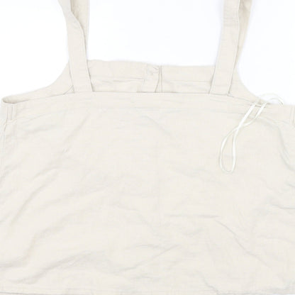 Papaya Womens White   Basic T-Shirt Size 16