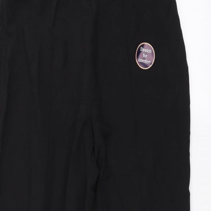 Womens UK Size 12 Arista Regular Fit  Black Trousers