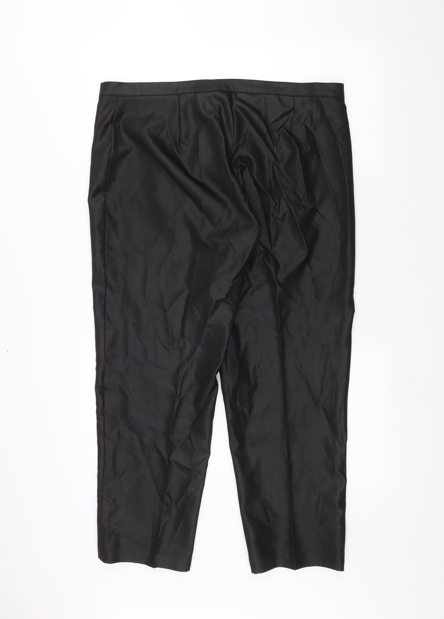 festa Womens Black   Trousers  Size 20 L24 in