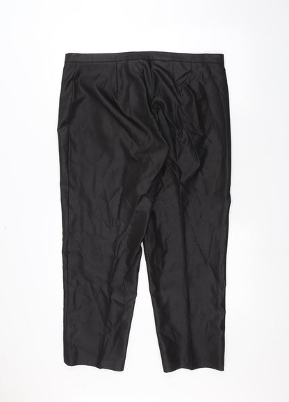 festa Womens Black   Trousers  Size 20 L24 in