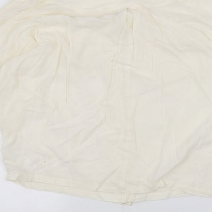 New Look Womens White   Basic T-Shirt Size 8