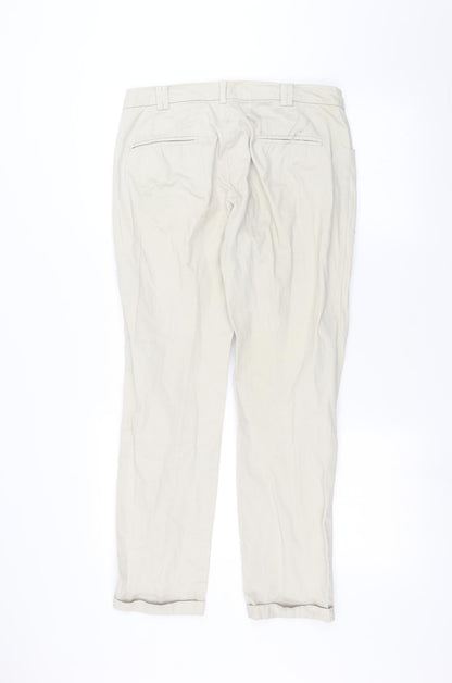 Mango Womens White   Skinny Jeans Size 12 L25 in