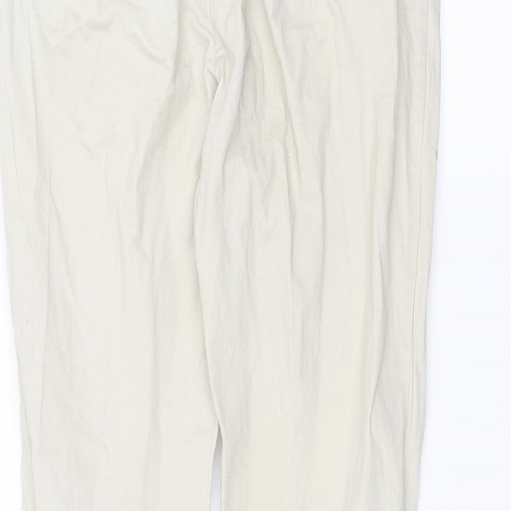 Mango Womens White   Skinny Jeans Size 12 L25 in