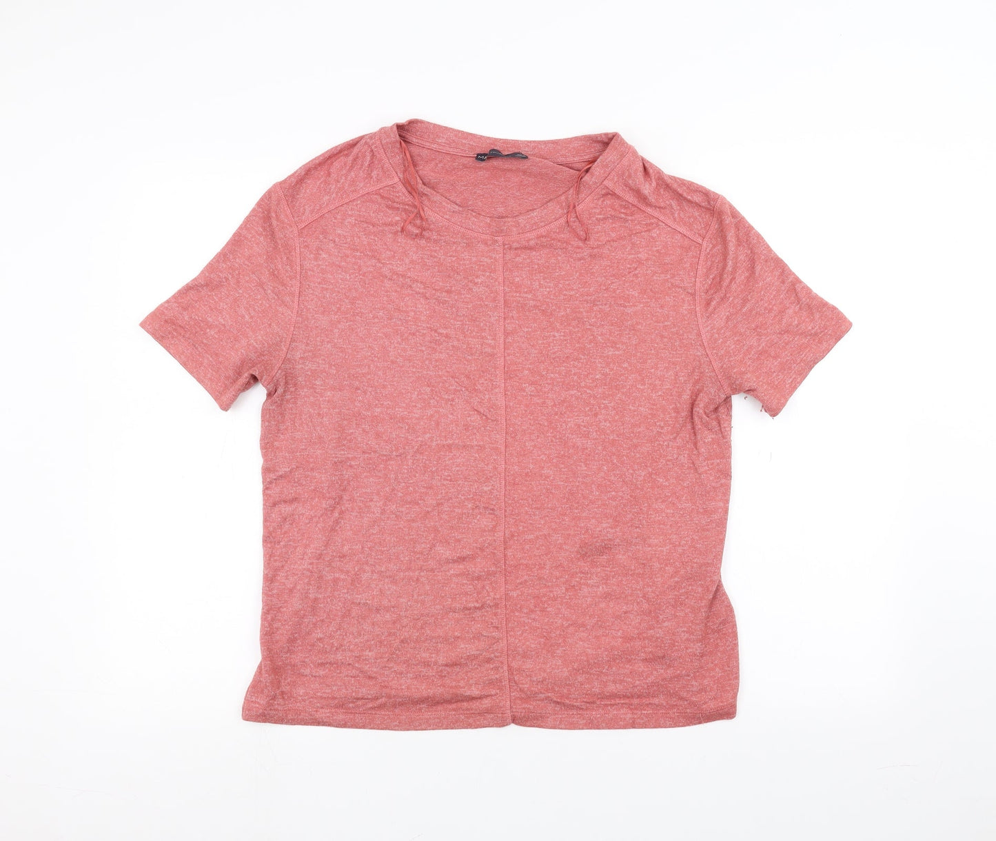 Womens UK Size M Marks and Spencer Pink Basic T-Shirt