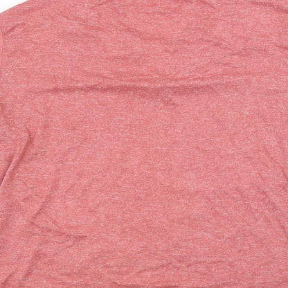 Womens UK Size M Marks and Spencer Pink Basic T-Shirt