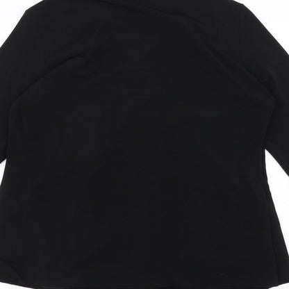 Womens UK Size 16 sarah hamilton Black Cardigan Jumper