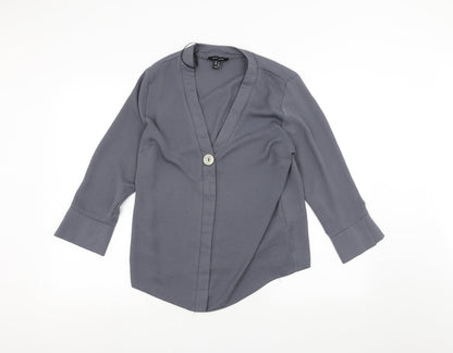Womens UK Size 10 New Look Grey Jacket