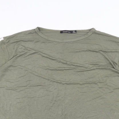 Mens UK Size 14 Boohoo Green  T-Shirt