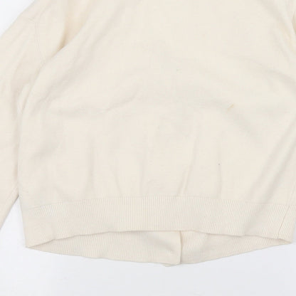Womens UK Size S Marks and Spencer White Jacket