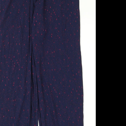 George Womens Purple   Trousers  Size 8 L23 in