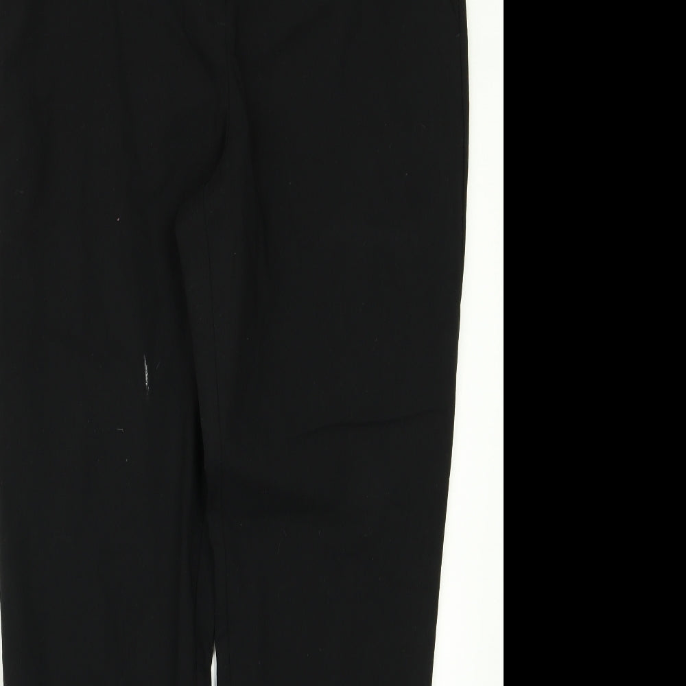 F&F Womens Black   Trousers  Size 34 L25 in