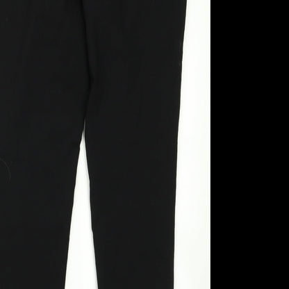 F&F Womens Black   Trousers  Size 34 L25 in