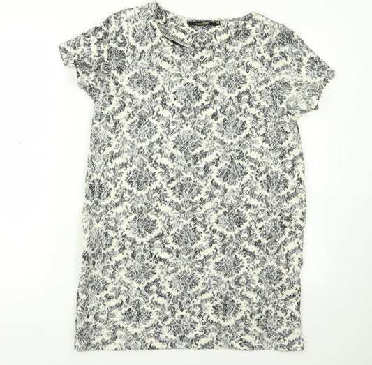 Etam Womens Grey  Rayon Jumper Dress  Size M