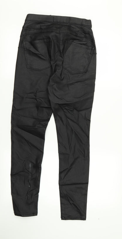Womens UK Size 12 NEXT Regular Fit  Black Trousers