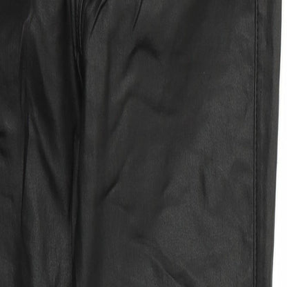 Womens UK Size 12 NEXT Regular Fit  Black Trousers