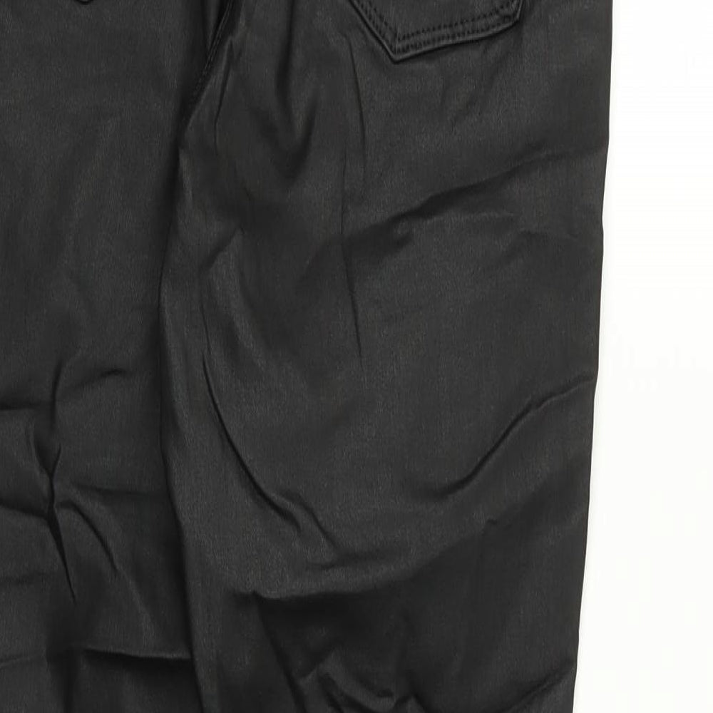 Womens UK Size 12 NEXT Regular Fit  Black Trousers