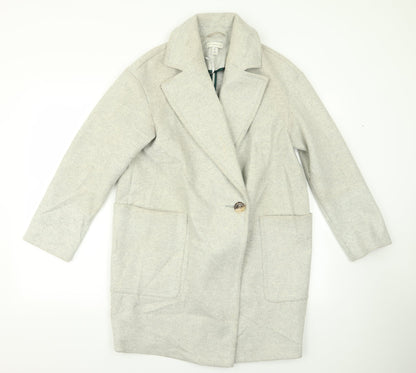 Womens UK Size 6 Topshop Grey Jacket
