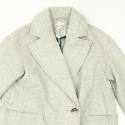 Womens UK Size 6 Topshop Grey Jacket