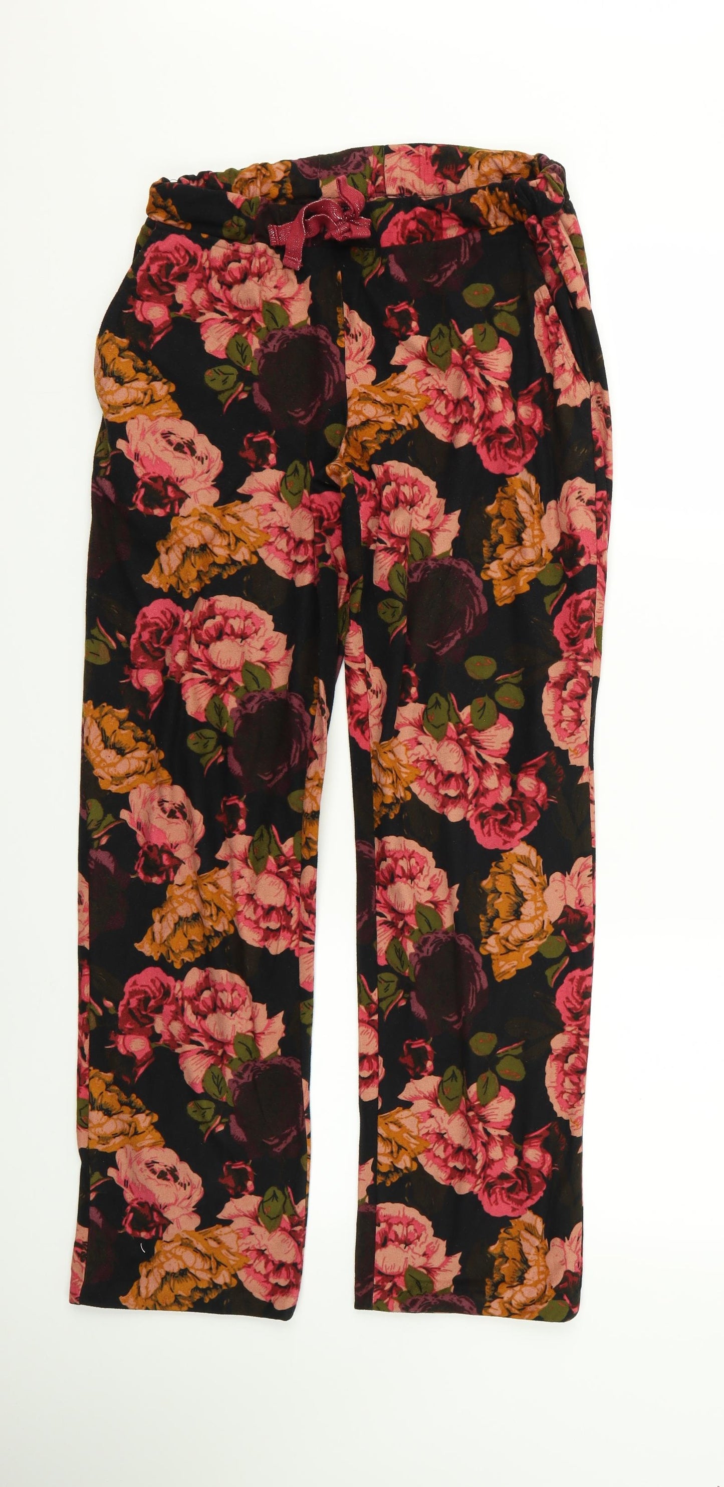 Womens UK Size XS NEXT Regular Fit  Black Trousers