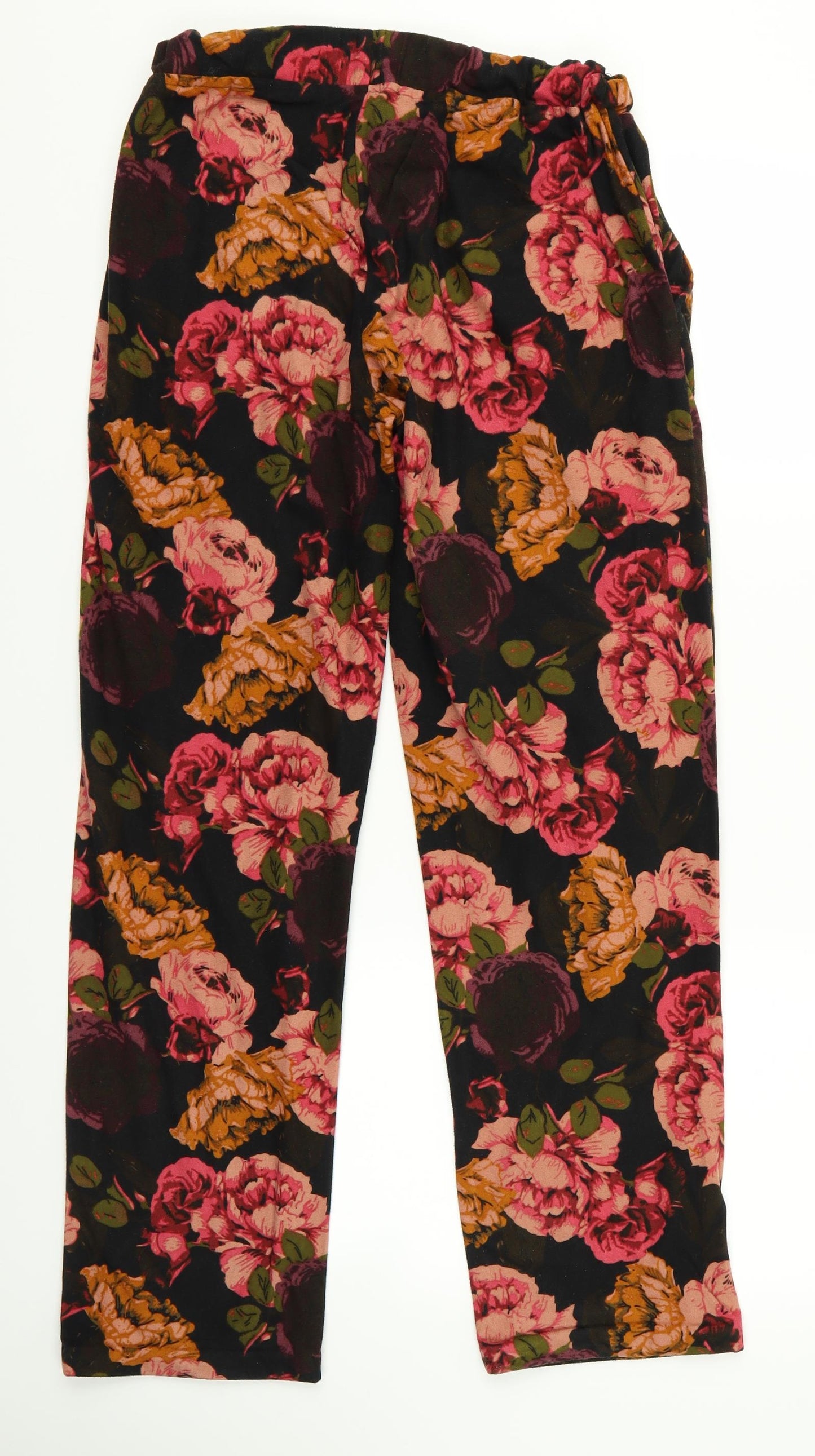 Womens UK Size XS NEXT Regular Fit  Black Trousers
