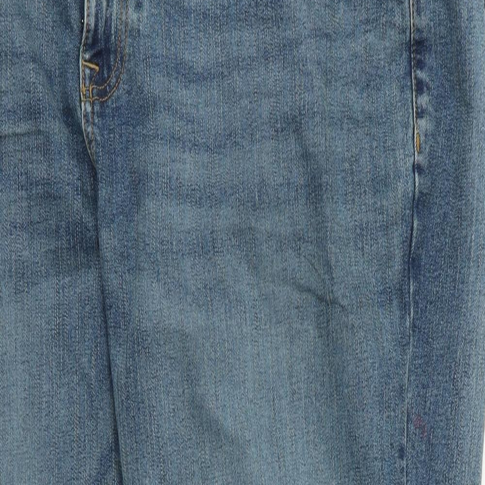 TU Womens Blue  Denim Bootcut Jeans Size 38 L32 in