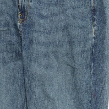 TU Womens Blue  Denim Bootcut Jeans Size 38 L32 in