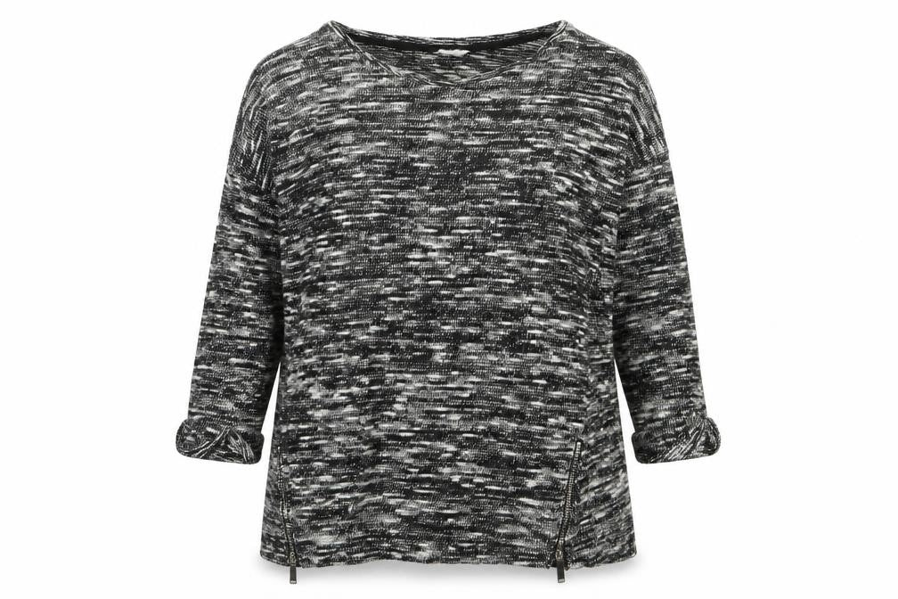 Womens UK Size 12 Peacocks Grey Pullover Jumper