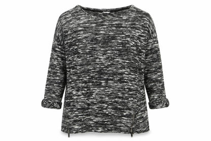Womens UK Size 12 Peacocks Grey Pullover Jumper