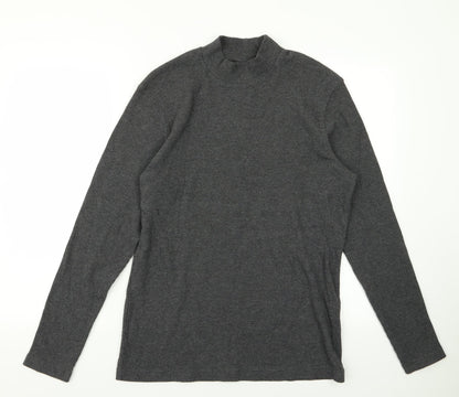 Bershka Womens Grey   Pullover Jumper Size L