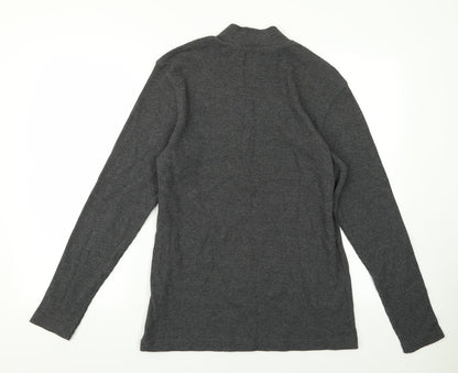 Bershka Womens Grey   Pullover Jumper Size L
